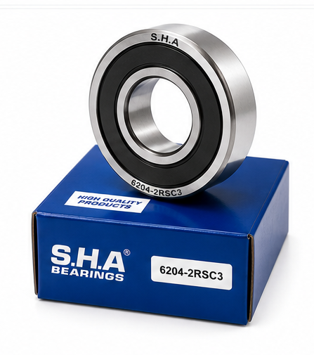بلبرینگ 6204 2RS/C3  برند اس اچ آ SHA