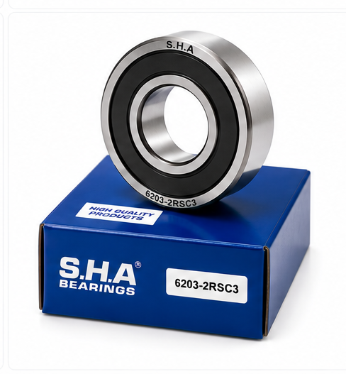 بلبرینگ 6203 2RS/C3  برند اس اچ آ SHA