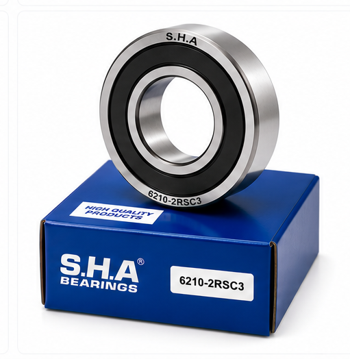 بلبرینگ 6210 2RS/C3  برند اس اچ آ SHA
